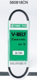 Rubber 3L Belt Cross Section D&D PowerDrive A-3L460 V Belt 46 Length 